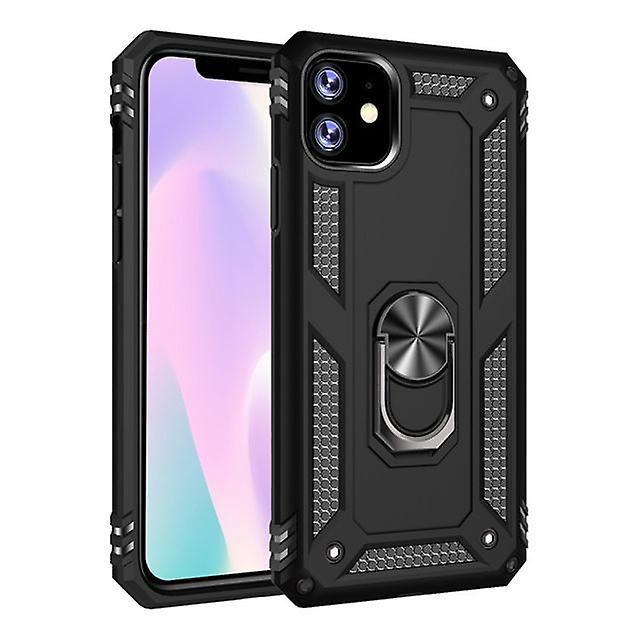 Soft Shockproof Case with Stand for Apple iPhone 11 6.1 ''- Black