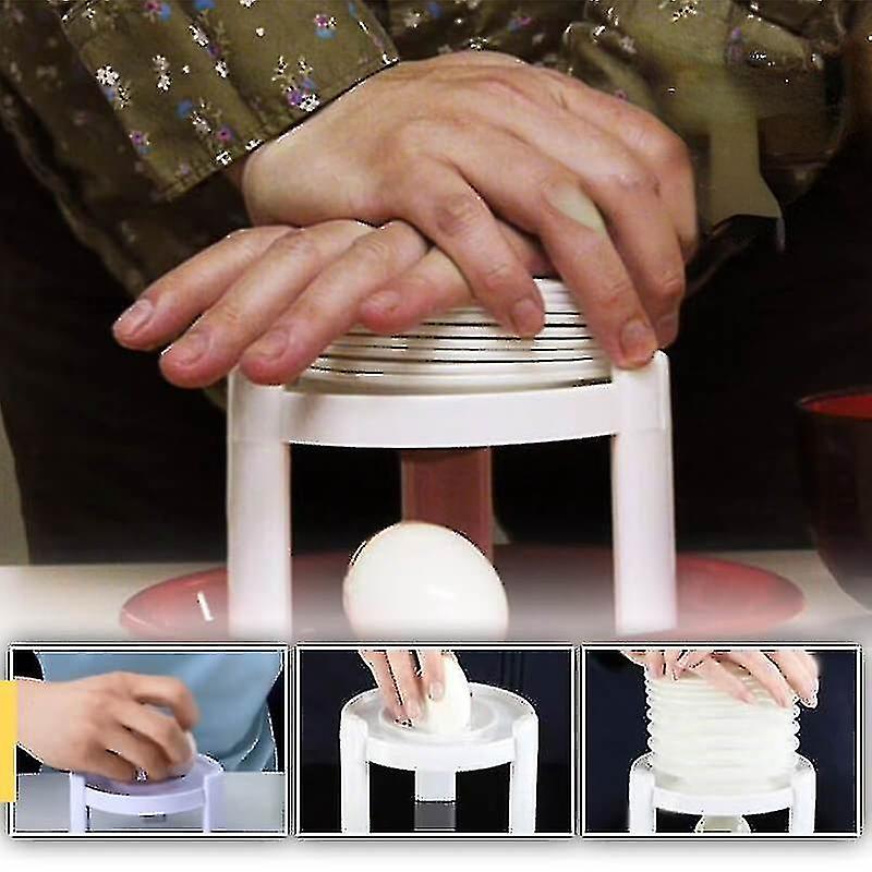 Egg peeler: automatic, free peeling, for boiled eggs - kitchen cooking gadgets