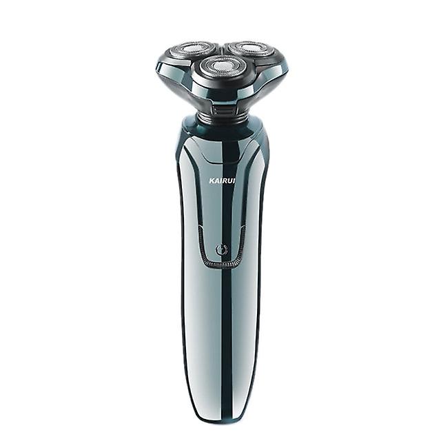 Kairui 4d Floating Three-blade Electric Shavers For Men Full Body Washing Razor Usb Rechargeable.