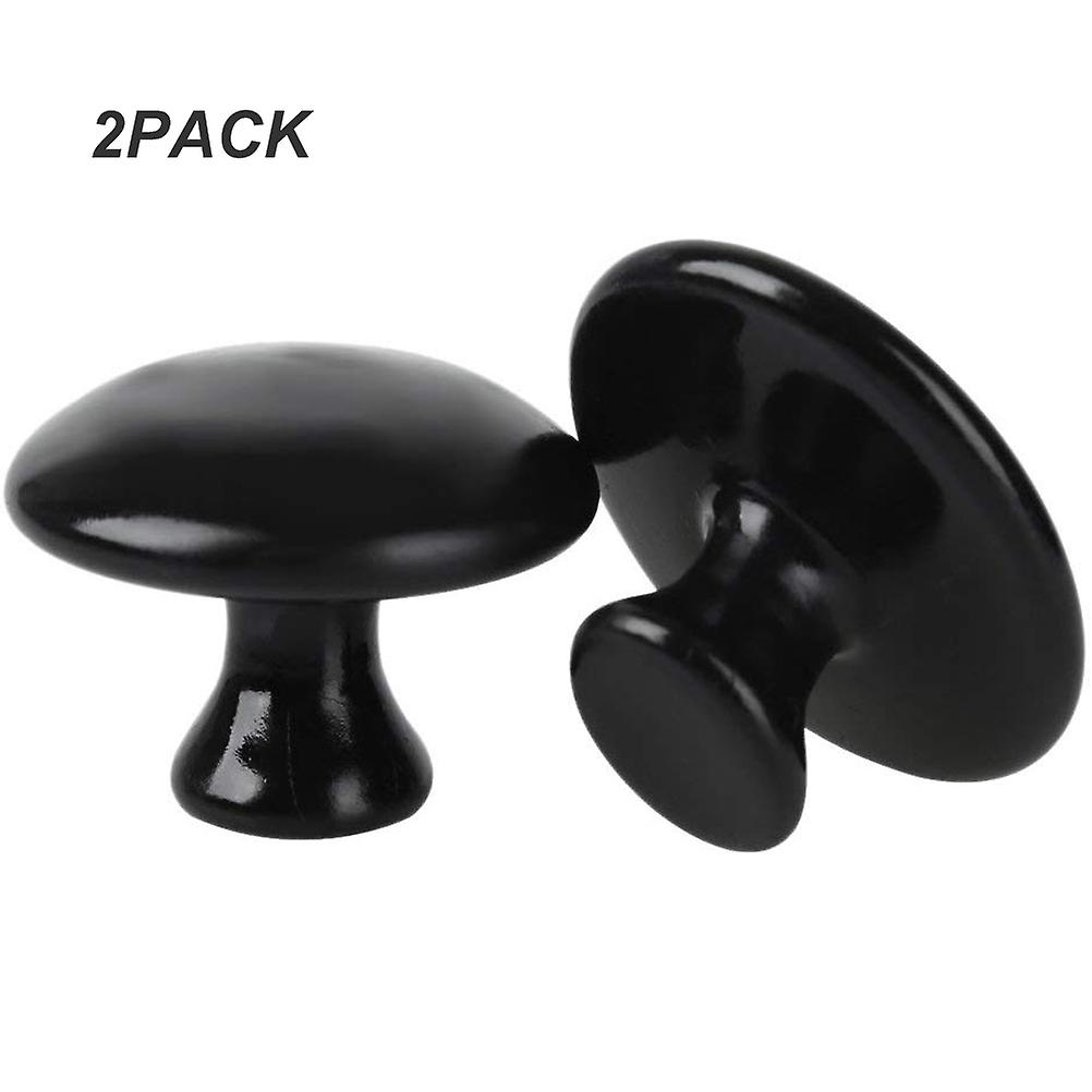 2Pcs Mushroom Shape Massage Stone Natural Lava Basalt Hot Stone for Spa
