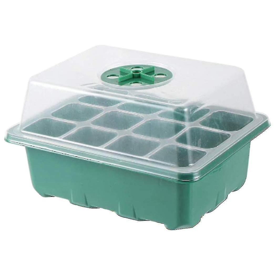 10pcs Seed Starter Trays Box With Labels, For Seeds Growing, 12 Hole