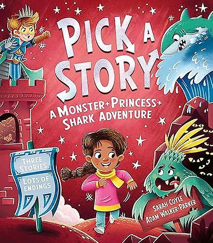 Pick A Story A Monster Princess Shark Adventure by Sarah Coyle Paperback Book