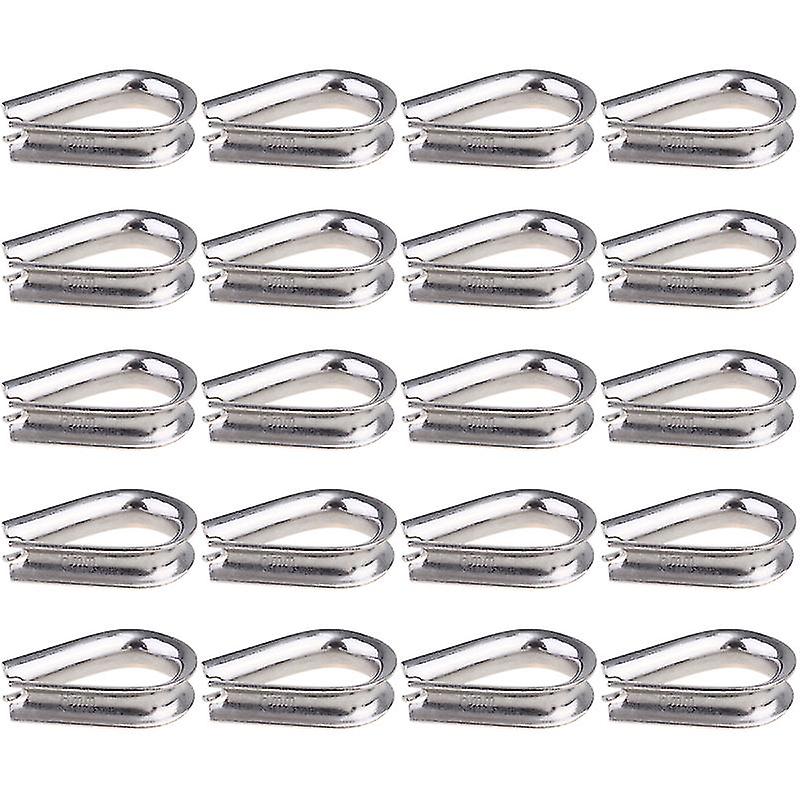 20pcs Stainless Steel Wire Thimble
