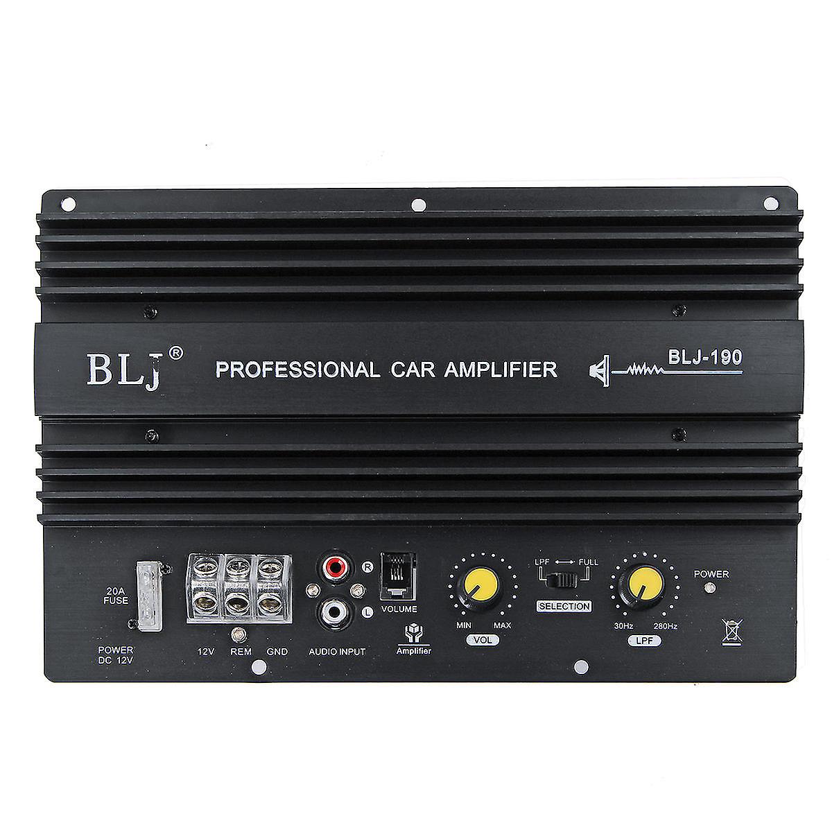 12V 600w Car Audio High Power Car Amplifier Amp Board Powerful Subwoofer