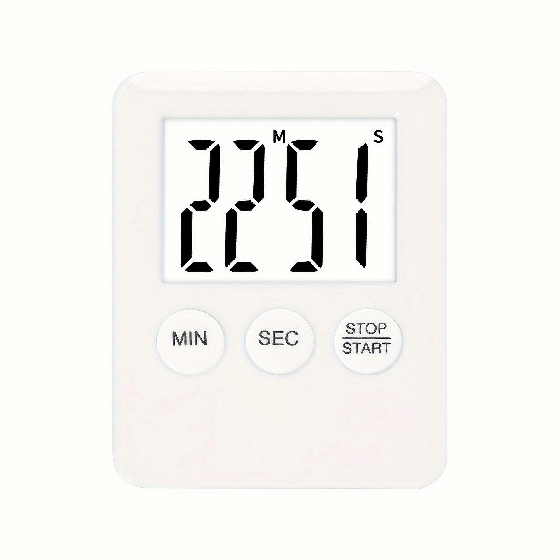 Mini Portable Timer, Digital Kitchen Timer, Gym Timer, Countdown And Stopwatch, Magnetic Wall Mount, Best For Cooking Timers, Study Timers, Home Kitch