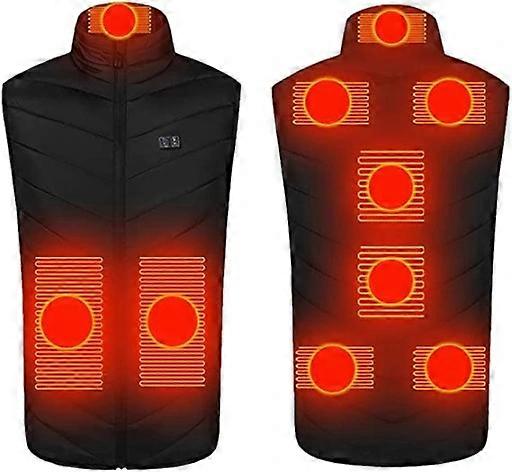 Jacket Heated Usb Heated Vest 9 Zones