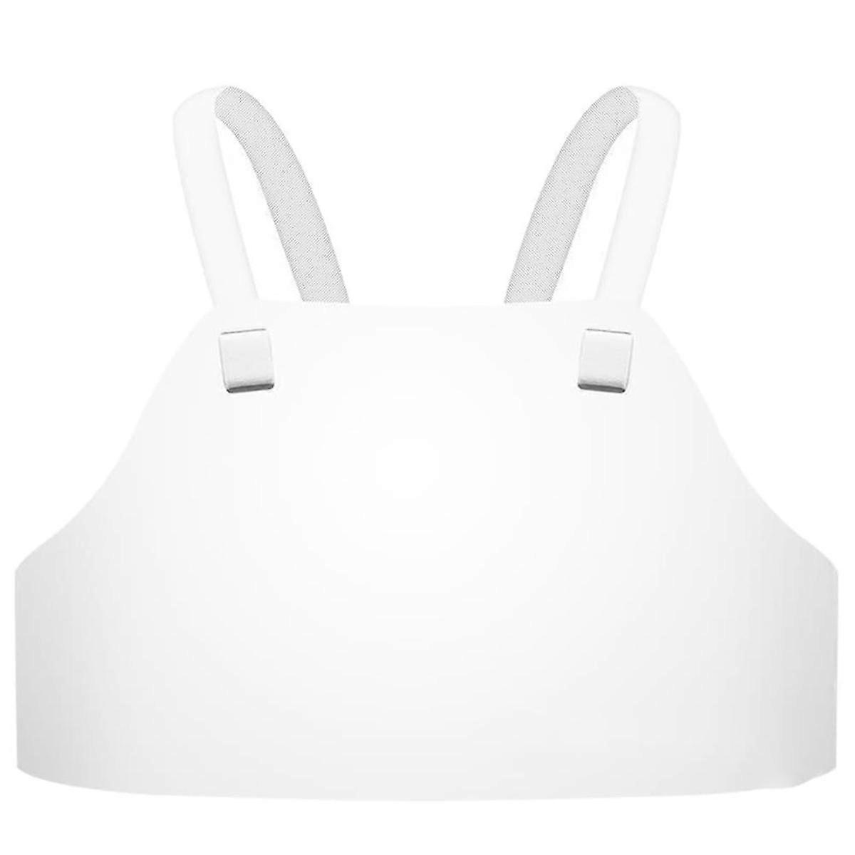 Fencing Chest Guard, Adjustable Elastic Band, Perfect for All Fencing Styles(Men'S Chest Protector) XL