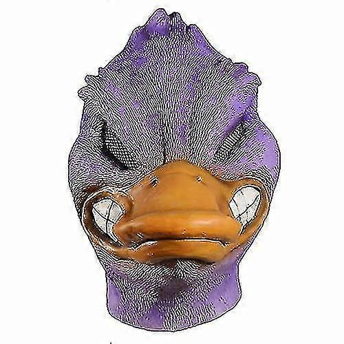 ハロウィーンコスチュームパーティーコスプレアニマルラテックスマスク面白いアヒル大人のヘッドカバー