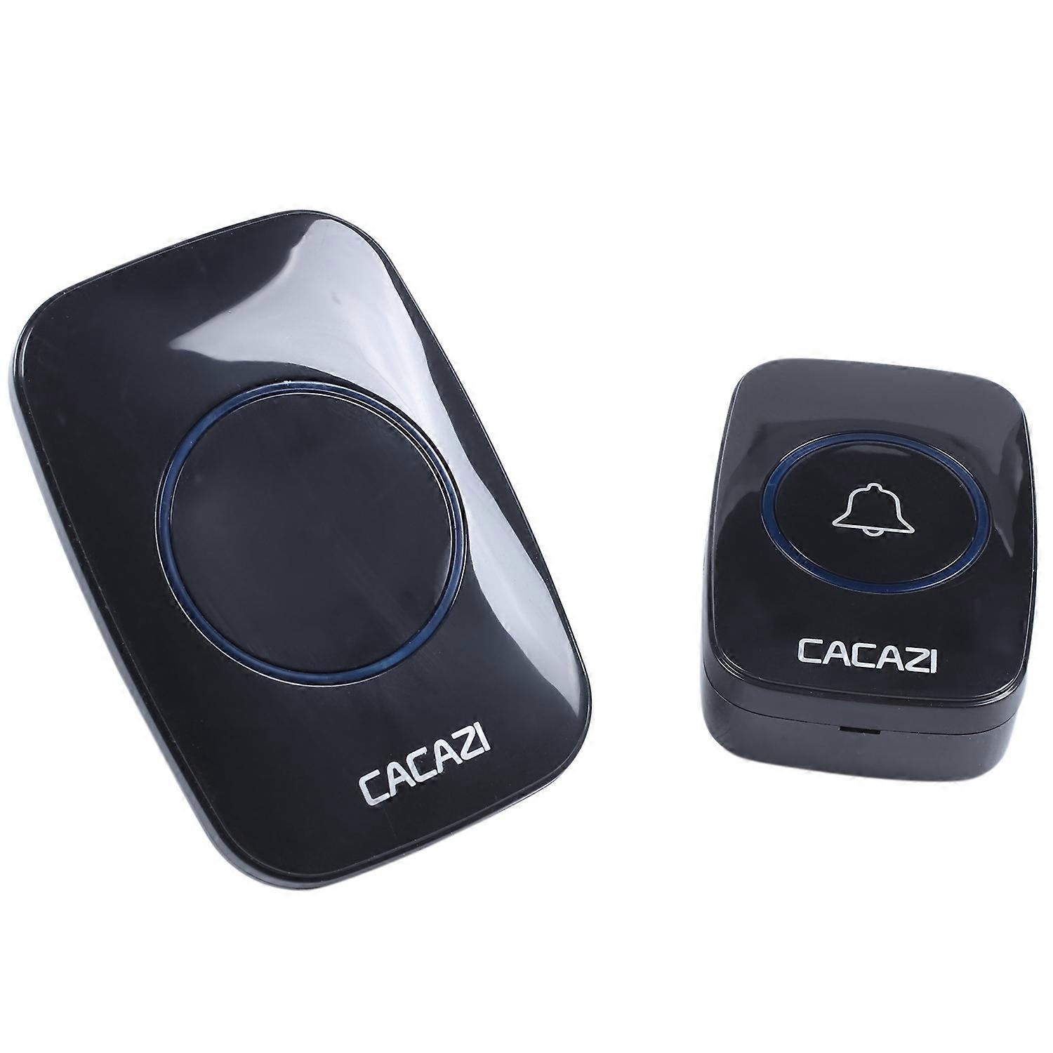 Waterproof Wireless Doorbell 300M Remote 38 Rings 3 Volume Door Chime Smart Door Bell Uk Plug