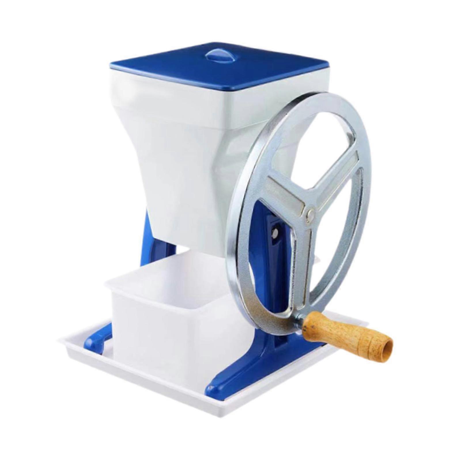 Manual Ice Crusher Gadget Manual Shaved Ice Machine for Snow Cone Party Bars