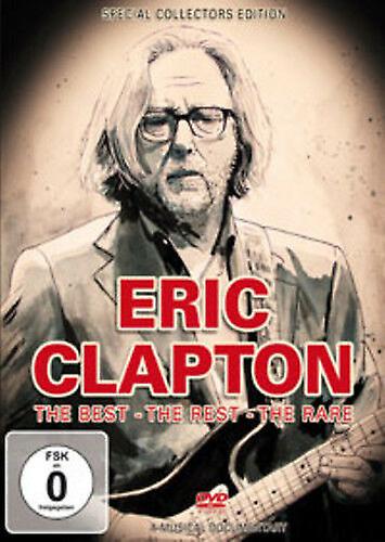 Eric Clapton The Best the Rest the Rare DVD (2015) Eric Clapton cert E - Region 2
