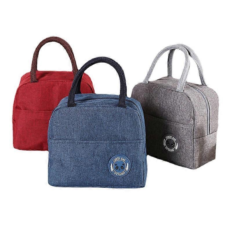 Practical Portable Lunch Bag Portable Heat And Cold Insulation Fresh-keeping Portable Lunch Bag