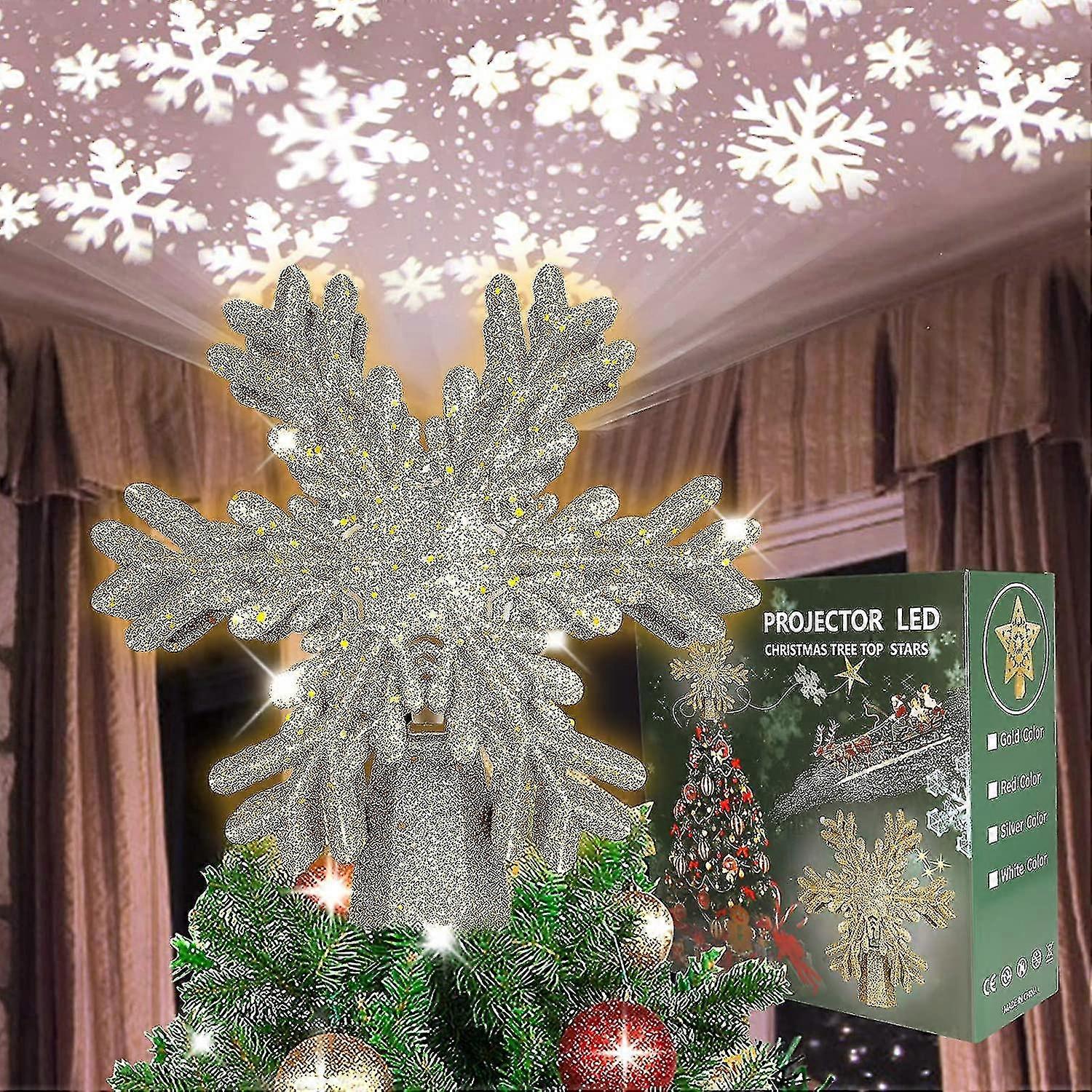 Scintillating Christmas Tree Crew - Led Decoration (gold)