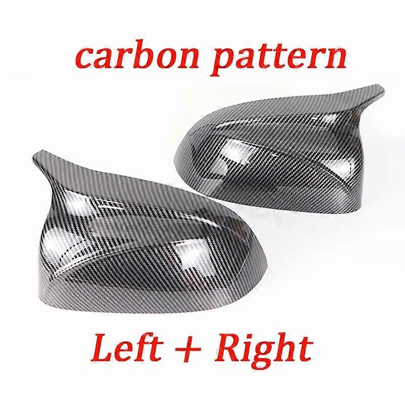2x Rear View Side Case Trim M Style Car Rearview Mirror Caps for BMW X3 G01 iX3 X4 G02 X5 G05 X6 G06 X7 G07 G08 2018 2019-2023