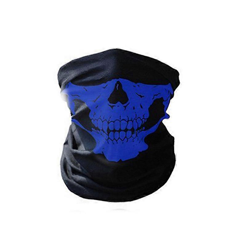 ハロウィーンスカルバンダナネックフェイスマスクヘッドスカーフ管状多機能スカーフシームレスバンダナターバンヘッドバンド