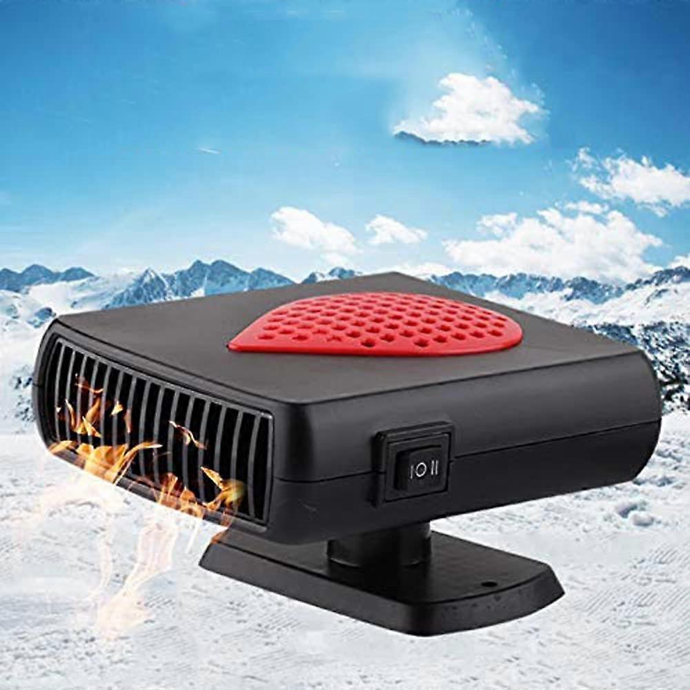 Cooling Fan For Cigarette Lighter Socket ,2 In 1 12V 150W Car Heating And Cooling Fan, Energy Saving Defroster Defogger