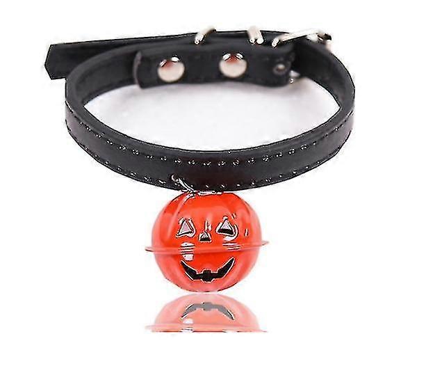 猫の服用品ベルカラーカボチャ