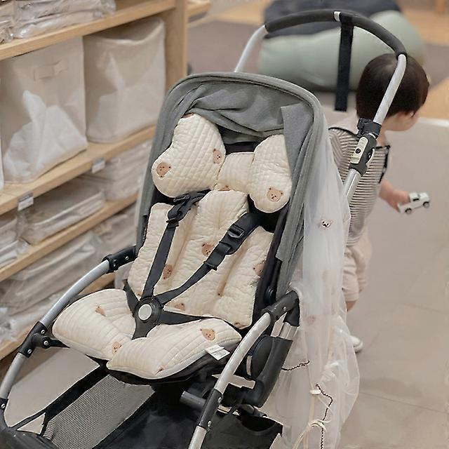 Baby Stroller Cushion Thicken Soft Warm Breathable Infant Cotton Seat Cover Pad Liner Mat Mattress Stroller Accessories