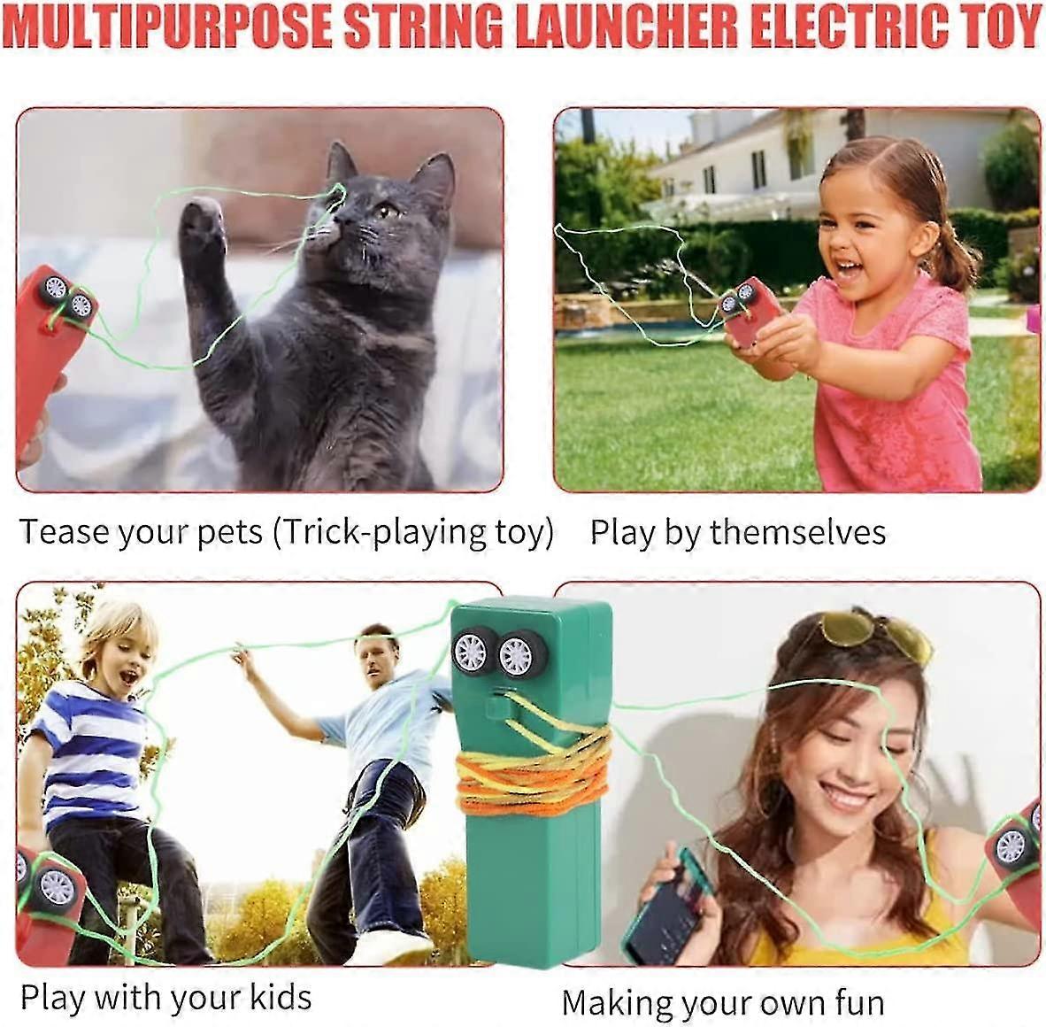 Nieuwe Lasso String Shooter, Loop Lasso String Shooter speelgoed, Zip