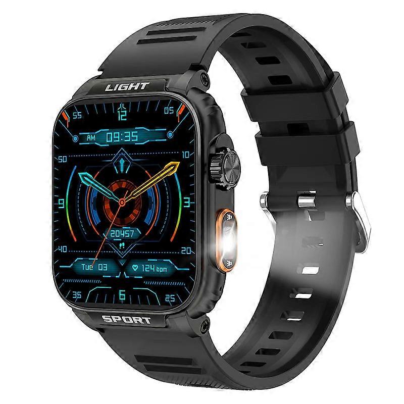 P5 Bluetooth call smartwatch, flashlight, music playback, heart rate, blood pressure, multi exercise smartwatch