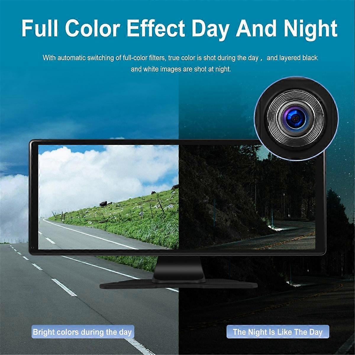 11.3In Portable Smart Car Multimedia Player Wireless Carplay Android Auto 4K DVR Dash Cam ADAS Mirr
