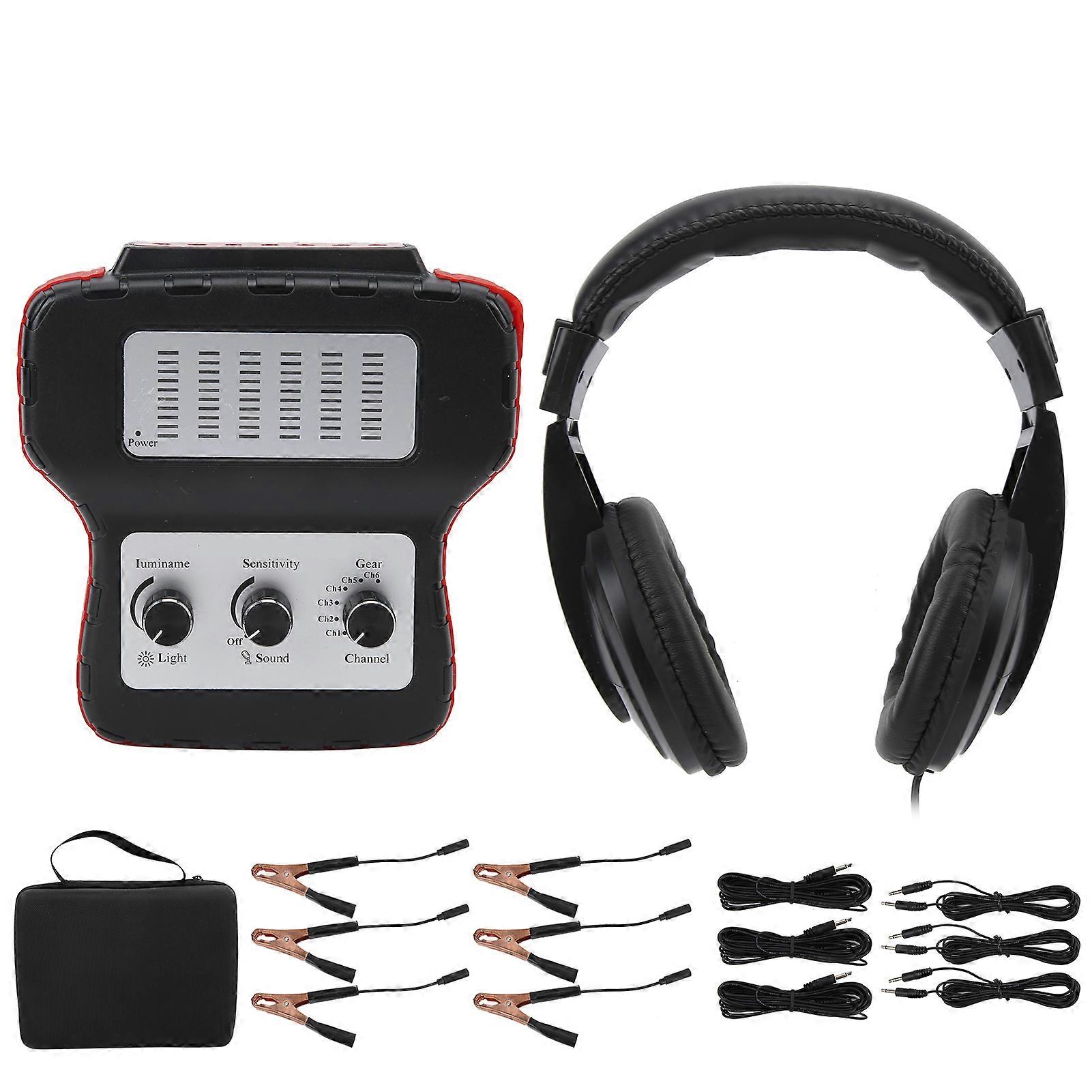 Car Electronic Stethoscope MultiChannel Engine Chassis Transmission Abnormal Sound Detector