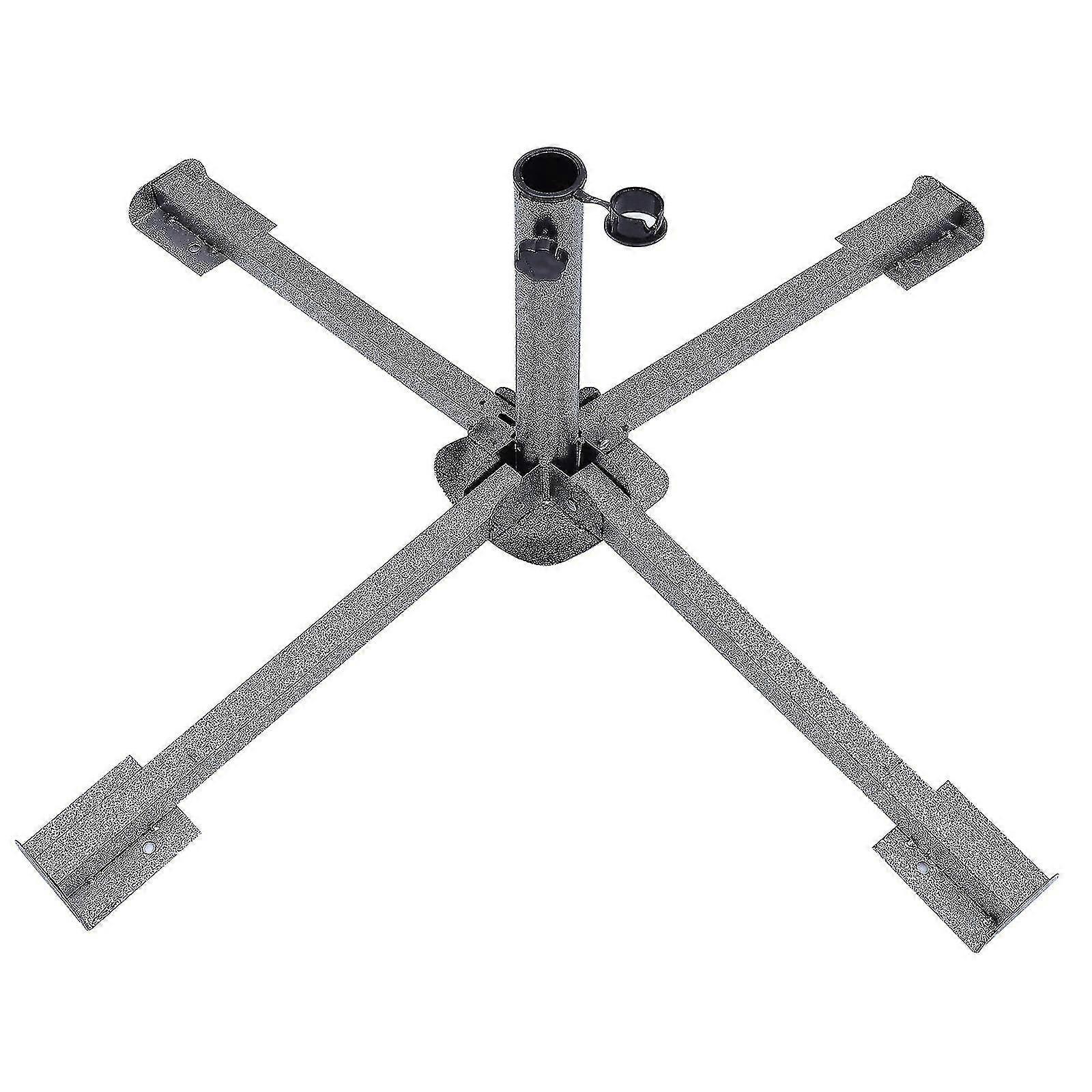 1pc Professional Sunshade Base Beach Outdoor Umbrella Cross Supporting Base