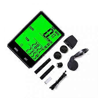 Bike Wireless Cycling Speedometer Backlight Odometer