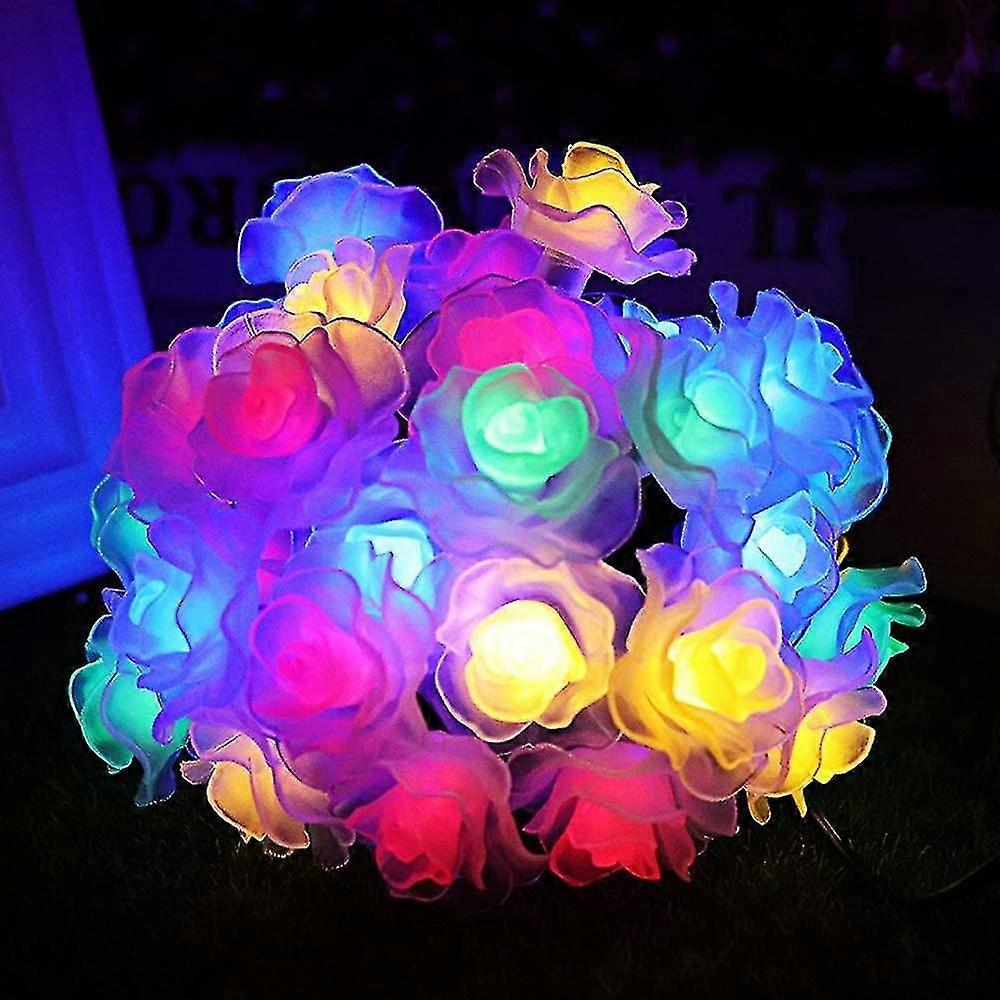 Outdoor Solar String Lights,waterproof Solar Powered Fairy Lights