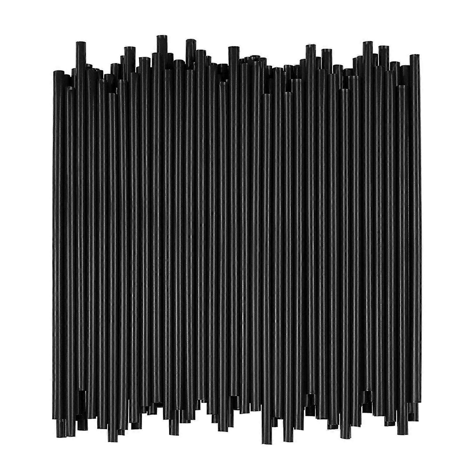 500pcs Disposable-Plastic Drinking Straw Low Temperature Resistant Cold Drink Straw for Party