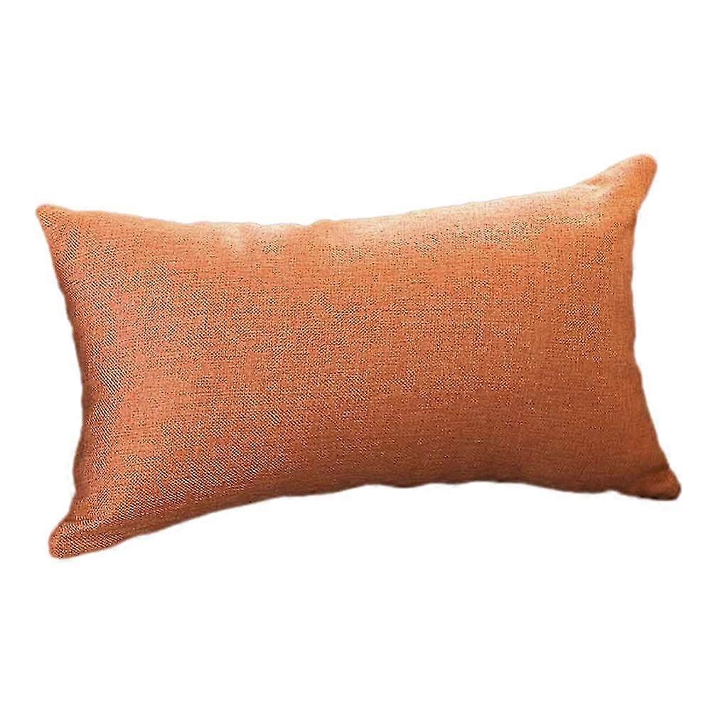 Rectangle Cushion Cover Silk Throw Pillow Case Pillowcase