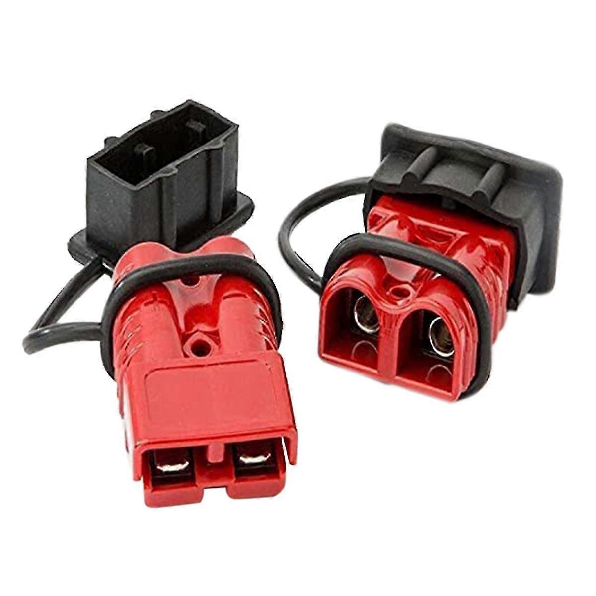 2pcs 350a 2/0 Awg Connector Cable Connect Nnect Kit For Connector