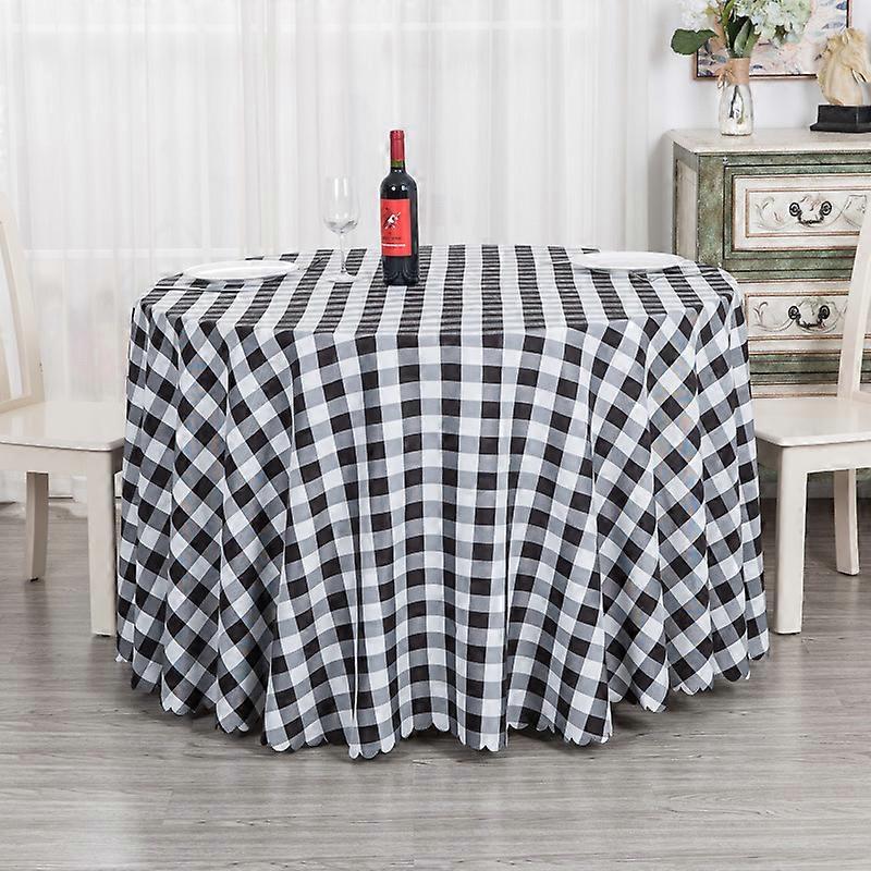 Textured Fabric Tablecloths Round  Inches