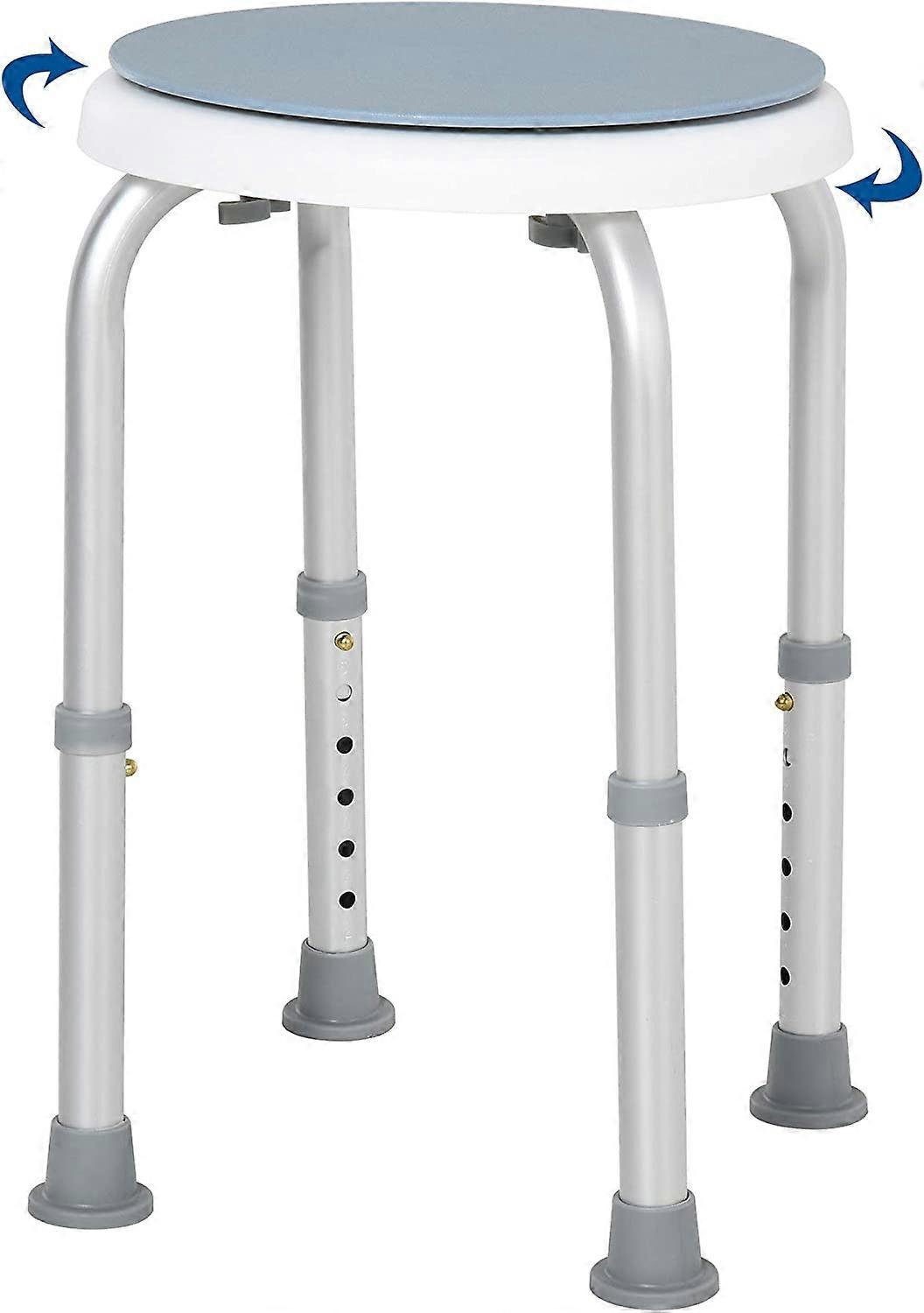 360 Asiento giratorio Baño Ducha Taburete ajustable