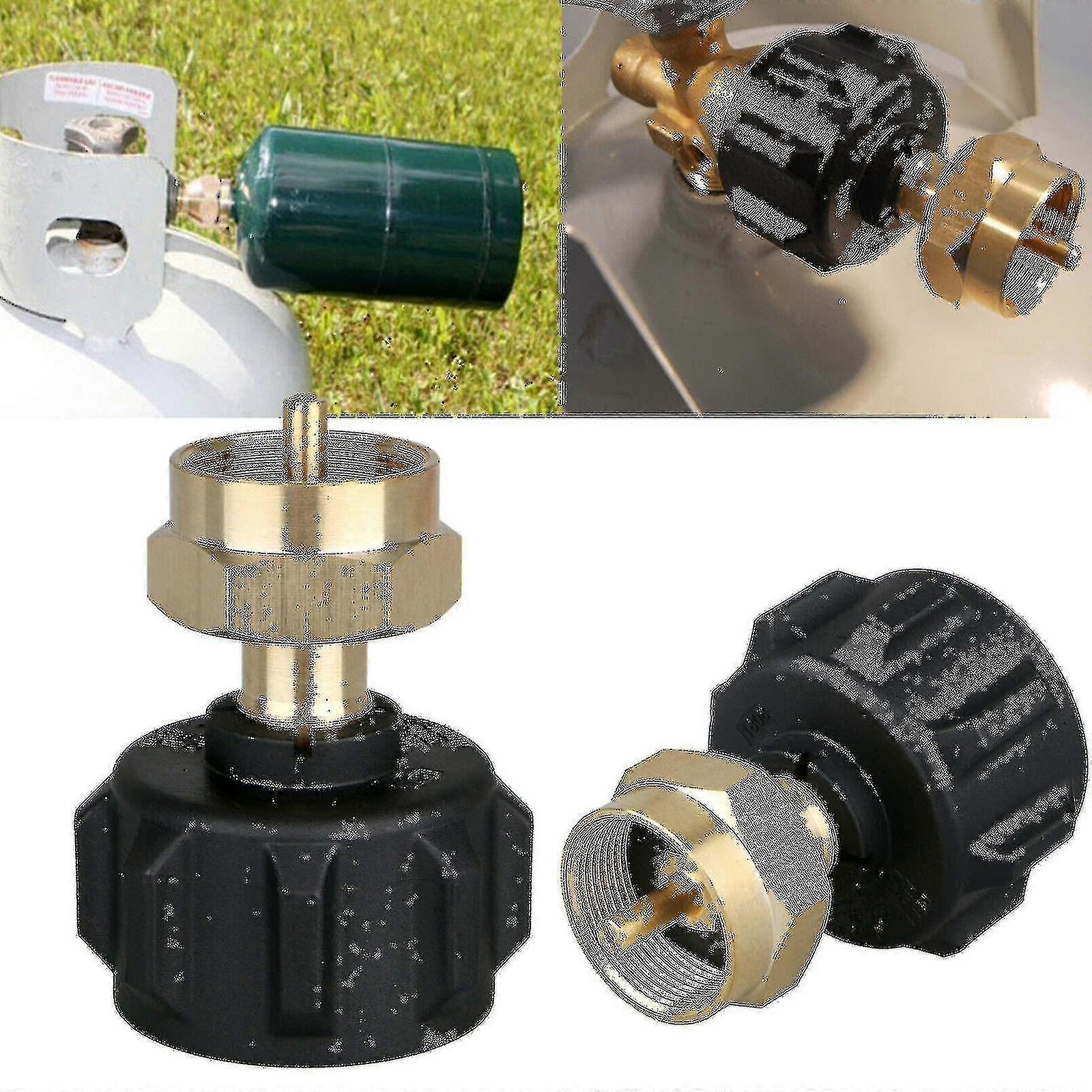 Connecteur de gonflage de bouteille de propane pour réservoir de gaz en laiton adaptateur Qcc1