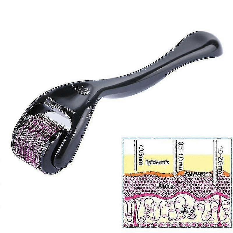 Derma Roller Titanium 540 Micro Needle Derma Roller Anti-aging1pcsblack