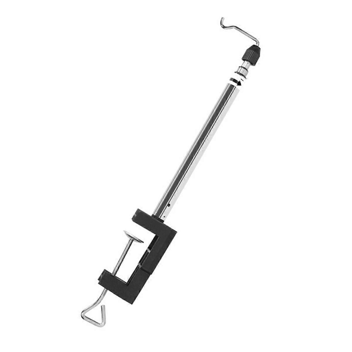 Clamp-Type Flexible Shaft Rotary Grinder Bracket Electric Mill Telescopic Bracket Desktop Support W