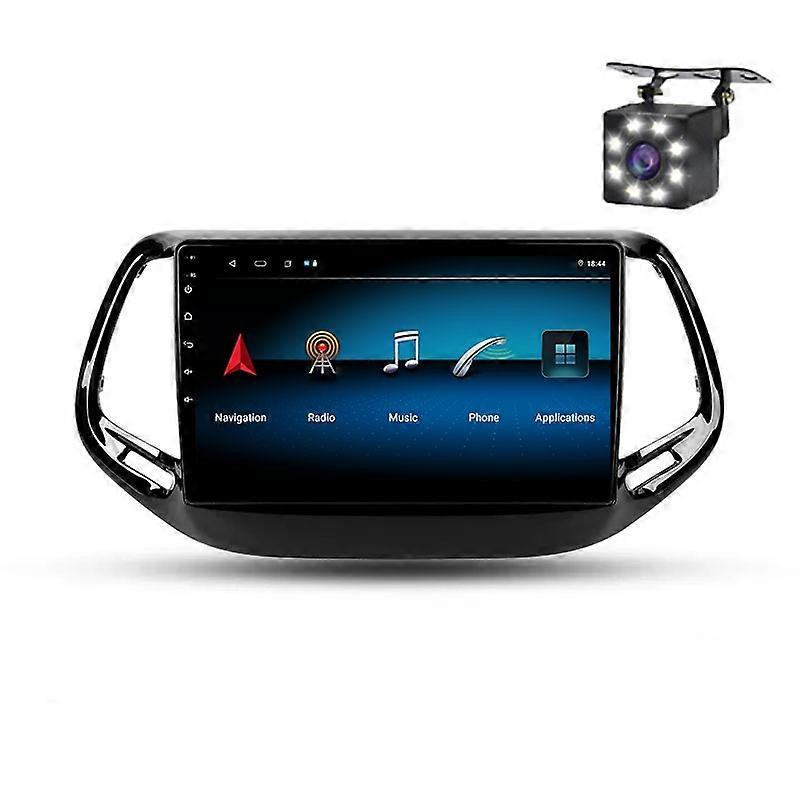 Android Car Radio For Jeep Compass 2 MP 2016 - 2018 Auto Multimedia Player Stereo