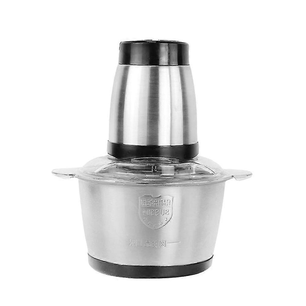 الغذاء المروحية الفولاذ المقاوم للصدأ 2L الكهربائية محضر الطعام مفرمة اللحم خلاط خلاط آلة كيتش