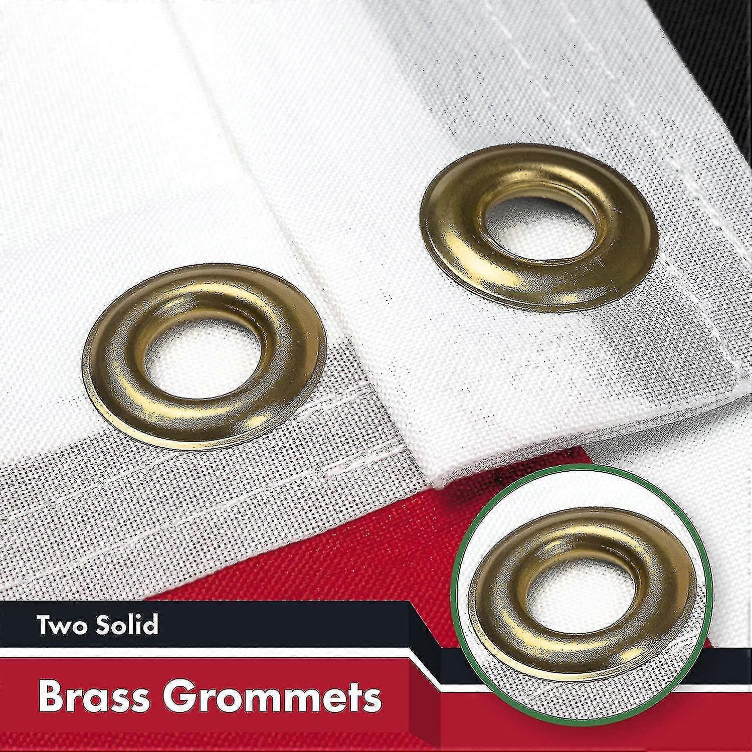 علم العراق | 3x5 قدم | مطبوعة 150d داخلي / خارجي ، ألوان نابضة بالحياة ، حلقات نحاسية ، بوليستر عالي الجودة ، أكثر سمكا وأكثر متانة من 100d 75