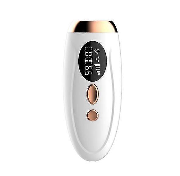 IPL laser epilator, 1,000,000 flash professional pulse freezing point epilator(White)