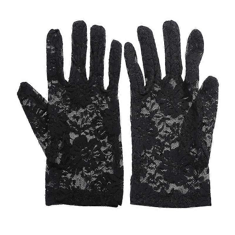 Lace Lace Gloves For Wedding-c