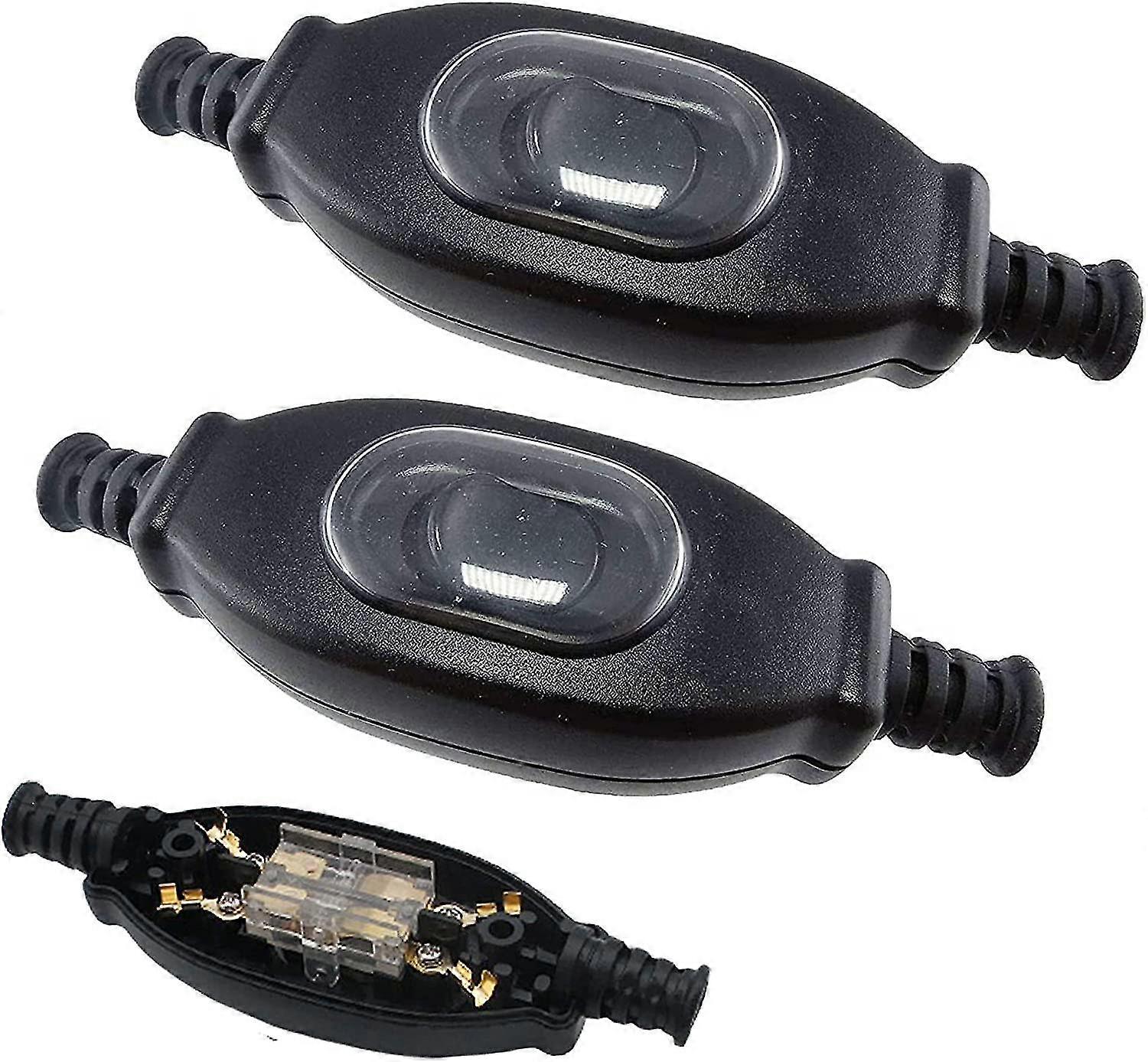 Cord Intermediate Switch Waterproof 2pcs Tactile Switch Dustproof Ip65 Cord Intermediate Switch