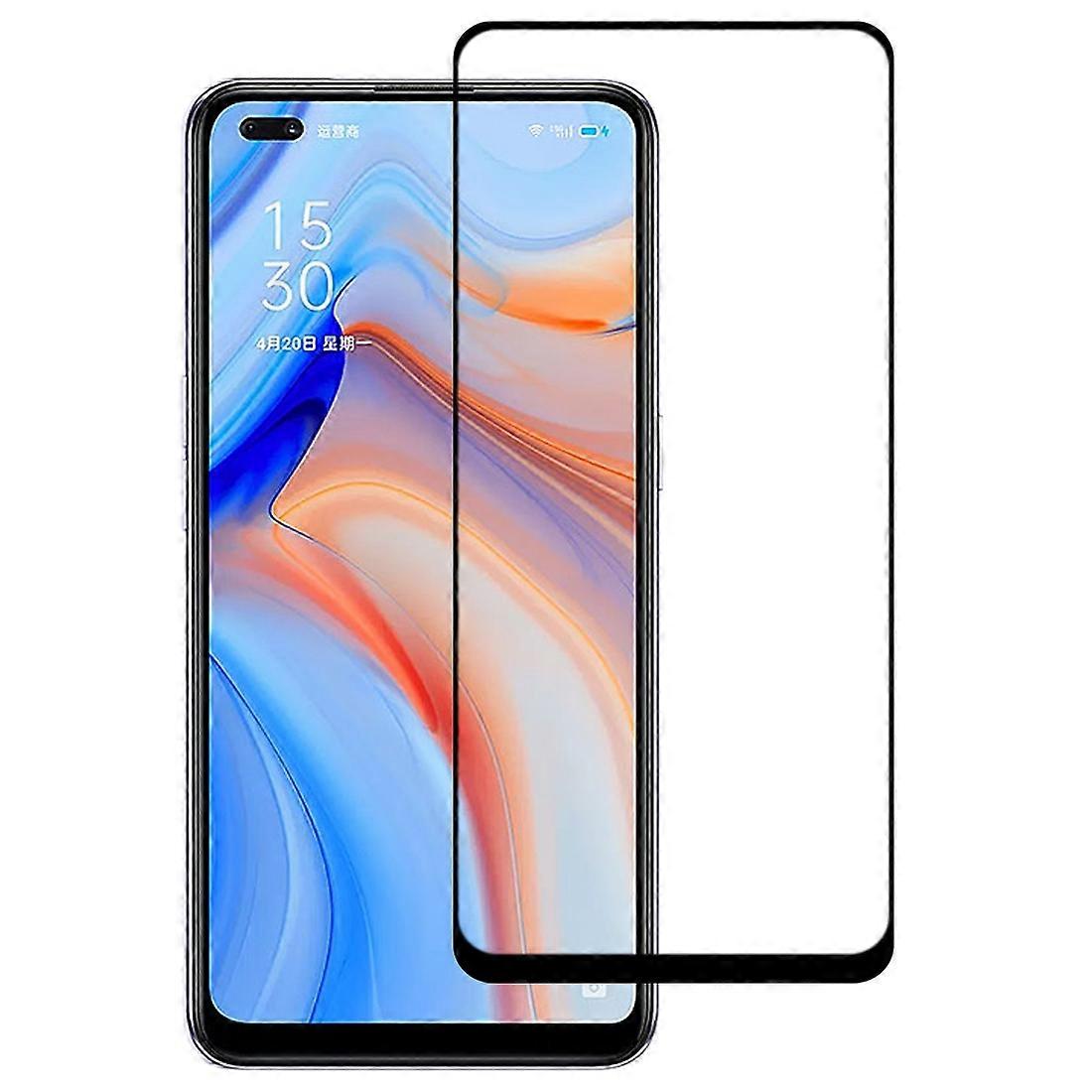 For OPPO Reno4 Full Screen Tempered Film