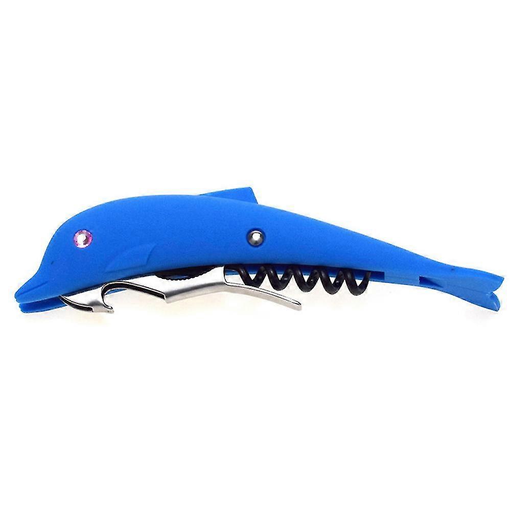 Dolphin corkscrew, creative beer corkscrew wine corkscrew multifunctional corkscrew tool