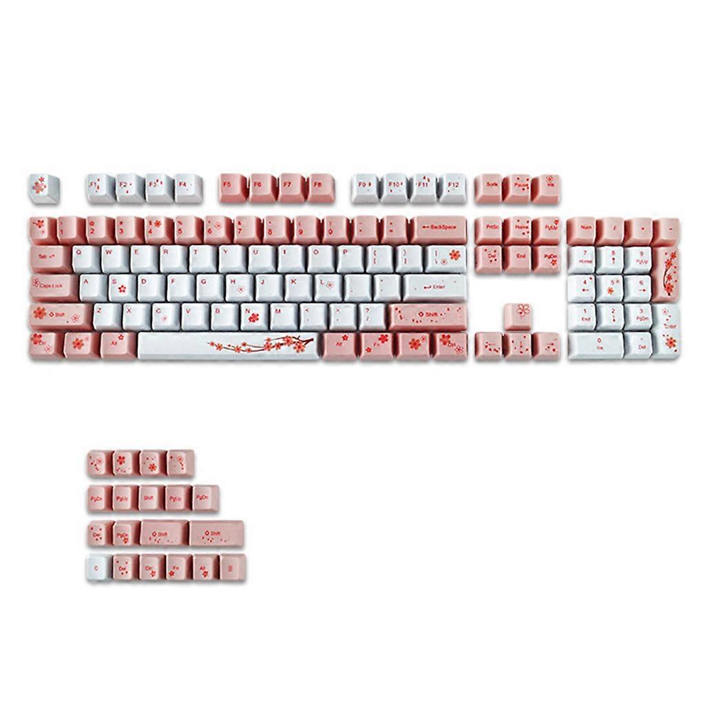 Dye Sublimation Keycap OEM Profile Mechanical Keyboard PBT Keycap 123Keys / Set