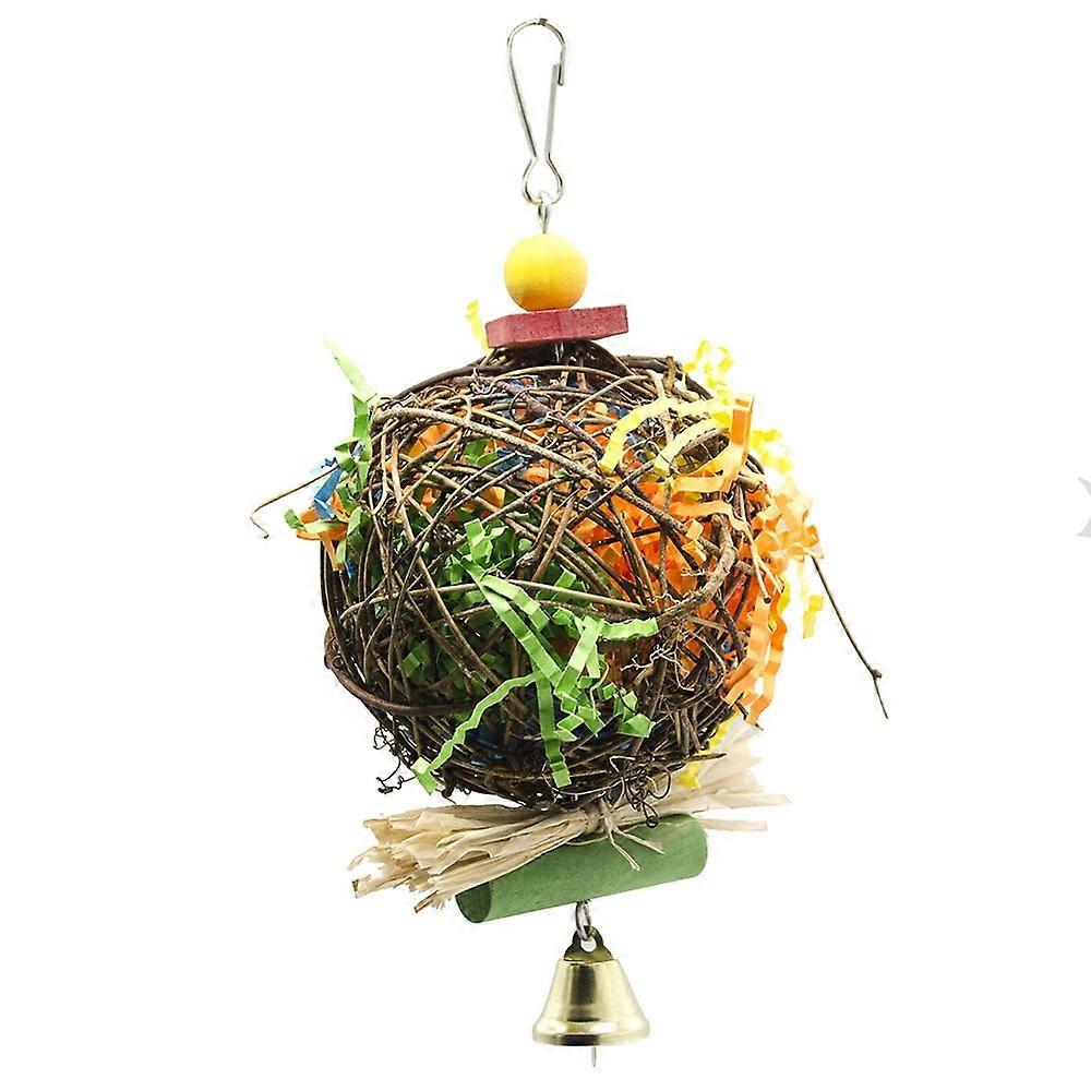 2 in 1 Parrot Toy Bite Ball