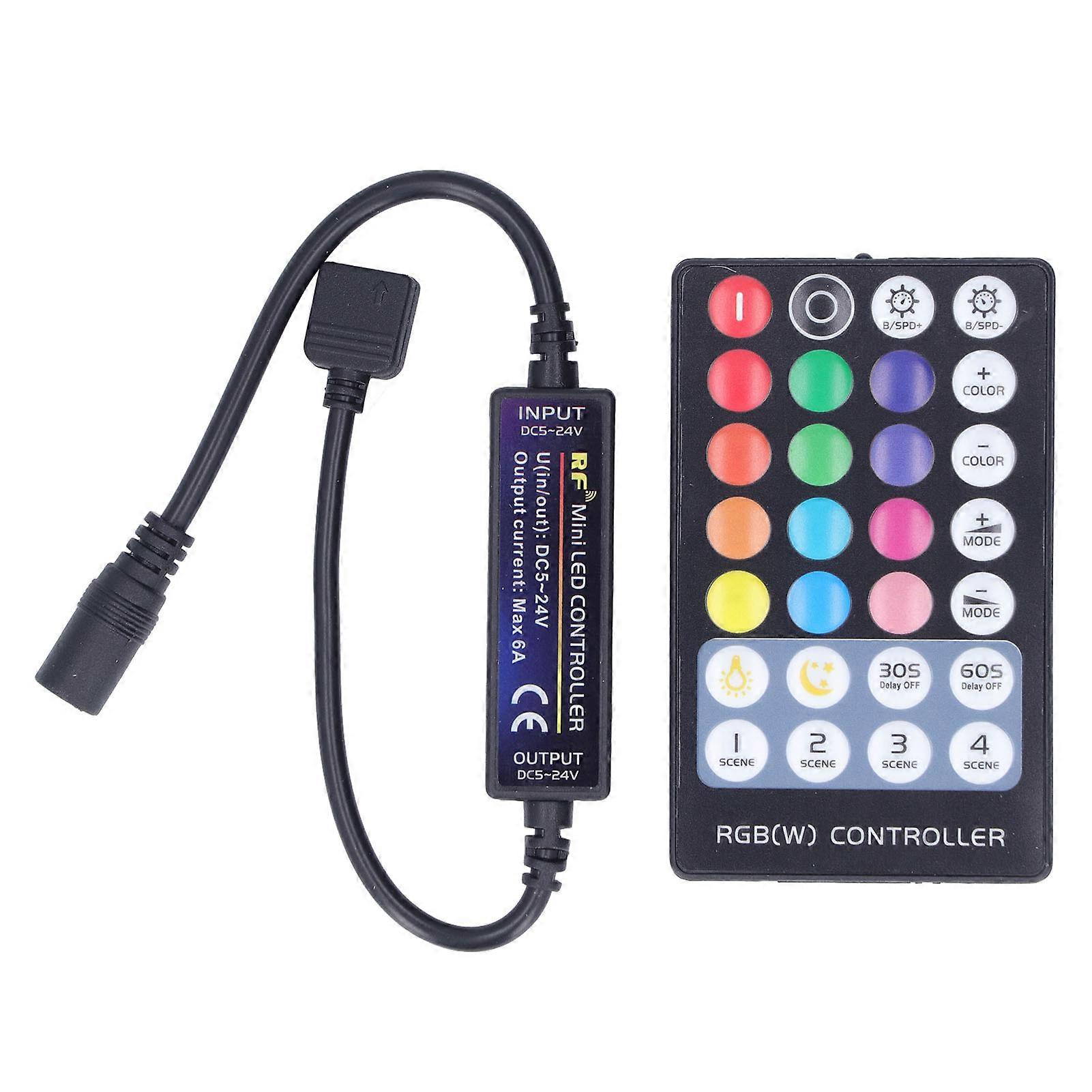 Τηλεχειριστήριο των οδηγήσεων RGB φως λωρίδα μεγάλης απόστασης RF ελεγκτή σύνολο εξάρτηση για το σπίτι KTV