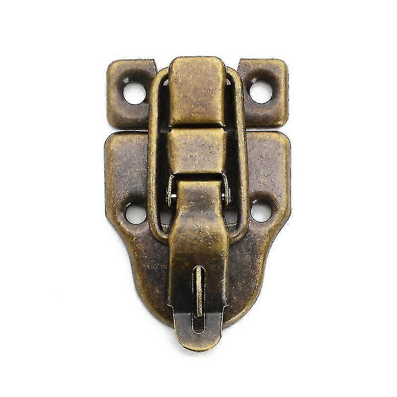 Antique Toggle Catch Latch Clasp, Vintage Retro Style Bronze Buckle Lock For Box Suitcase Wooden Case, Lock Box Tool (6pcs) -z