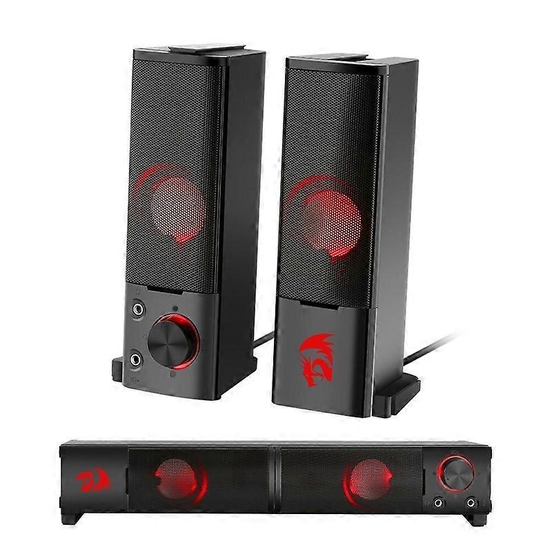 GS550 Aux 3.5mm Stereo Surround Music Smart Speakers Column Sound Bar Computer PC Home Notebook TV Loudspeakers Audio Components